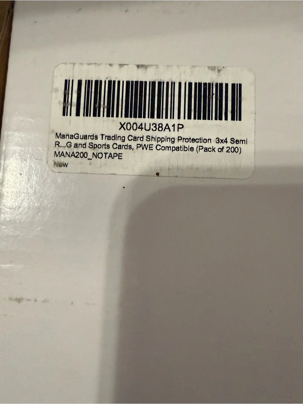 Semi-Rigid Card Sleeves - White - Secure Card Protection